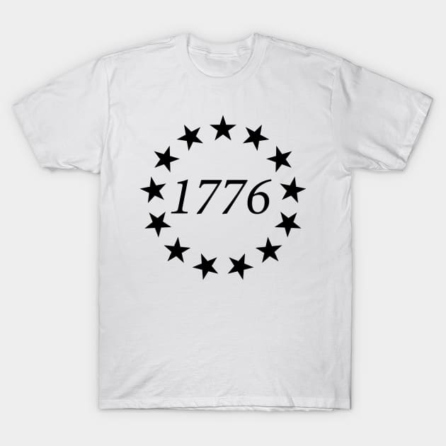 1776 Stars T-Shirt by bloomnc